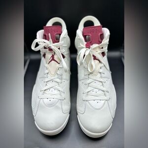 Air Jordan 6 Retro Maroon 2015 Sz 14 (USED) 384664 116